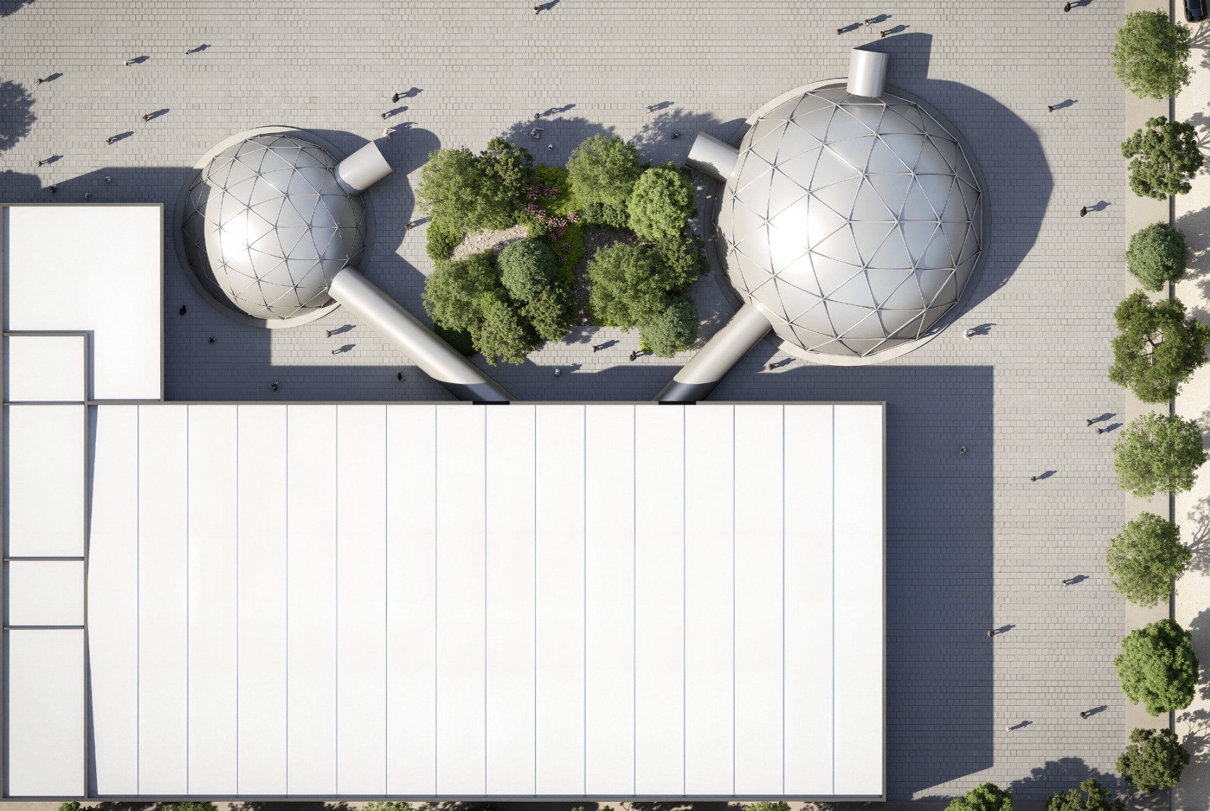 Domósfera Jalisco vista aérea
